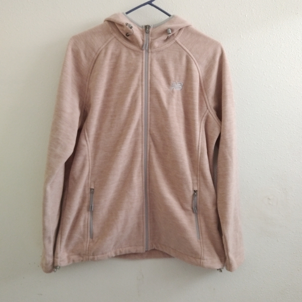 Pink New Balance zip up Jacket